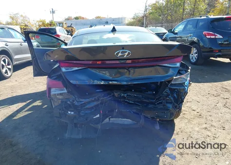 2022 Hyundai Elantra Sel из США, поврежденный, VIN 5NPLM4AGXNH063797